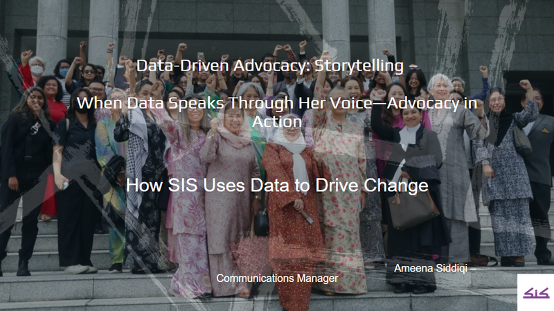 When Data Speaks Through Her Voice — Advocacy in Action