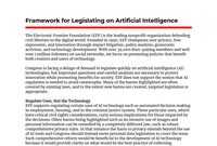 EFF Two Pager on AI